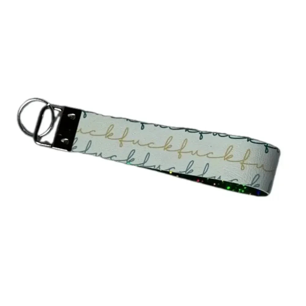 Handmade Wristlet Keychain